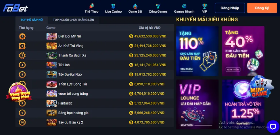 Ưu đãi chào mừng 13win